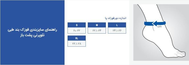 قوزک بند نئوپرنی