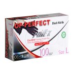 دستکش نیتریل مشکی لارج