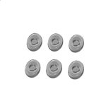 محافظ میخچه سیلیکونی بسته 6 عددی فری سایز کد Acs-03