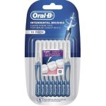 مسواک بین دندانی اورال-بی مدل Interdental بسته 10 عددی