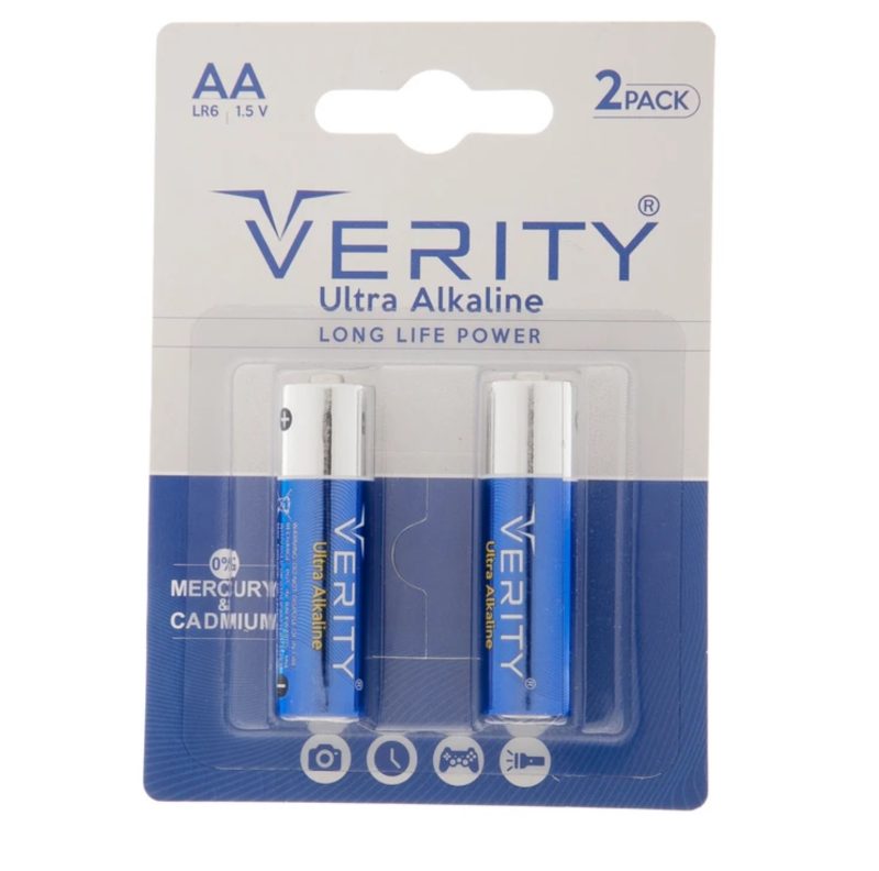 باطری وریتی مدل LR6-U Ultra Alkaline بسته دو عددی - Image 2