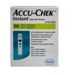 نوار تست قند خون اکیوچک بسته 50 عددی مدل اینستنت