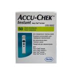 نوار تست قند خون اکیوچک بسته 50 عددی مدل اینستنت