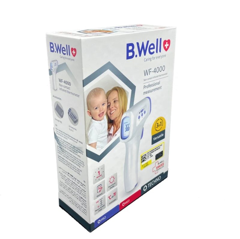 تب سنج(دماسنج) دیجیتالی لیزری بی ول (BWELL) مدل WF-4000 - Image 5