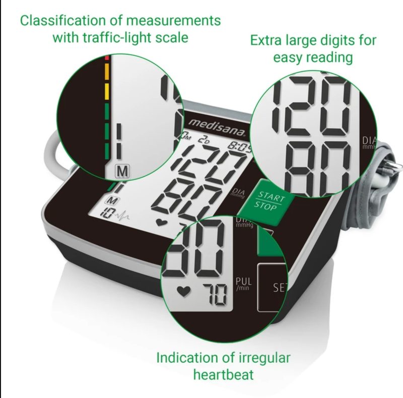 فشارسنج بازویی دیجیتالی مدیسانا مدل BU516 - Image 2
