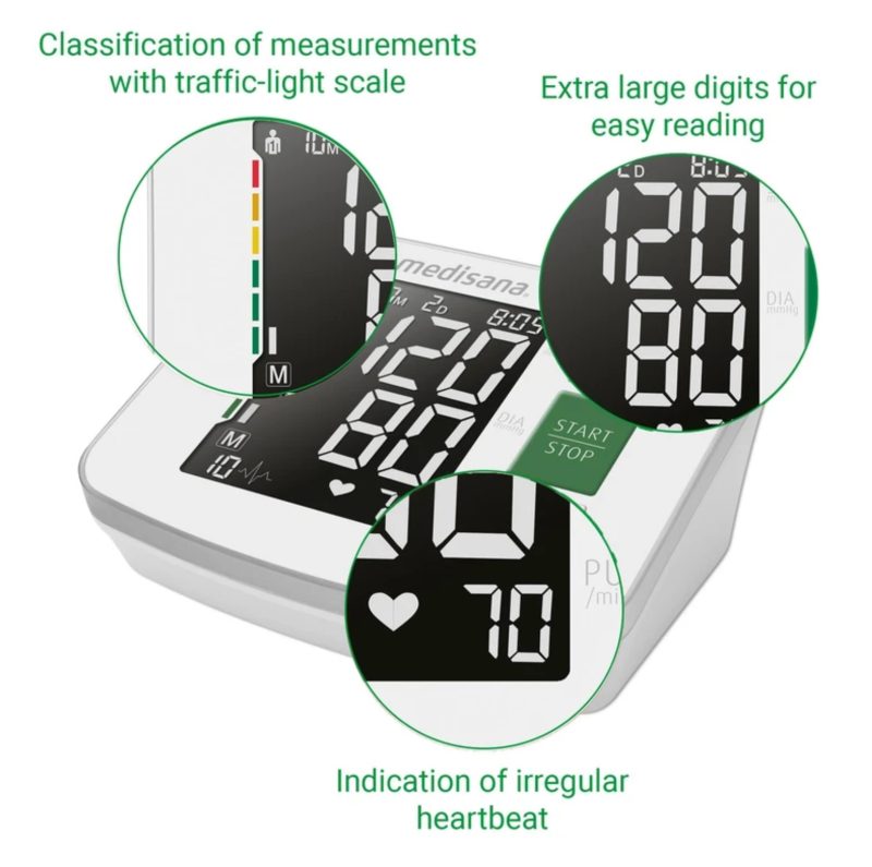 فشارسنج بازویی دیجیتالی مدیسانا مدل BU514 - Image 3