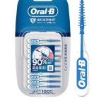 مسواک بین دندانی اورال-بی مدل Interdental بسته 100 عددی