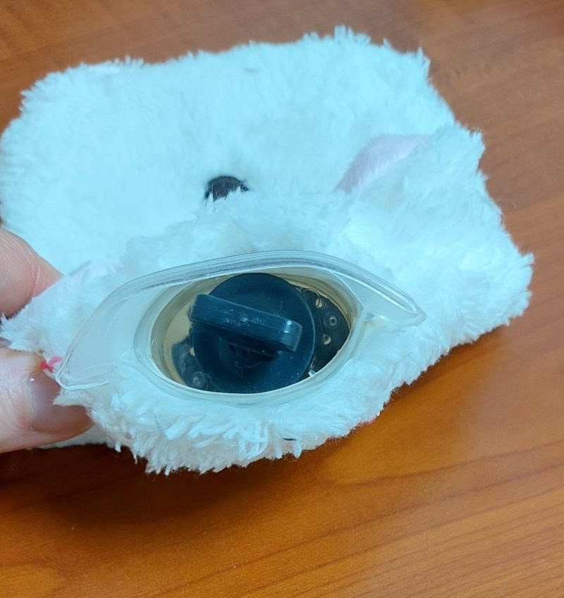 کیسه آب گرم کودک یونیک مدل خز دار عروسکی - Image 2