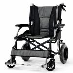 ویلچر چمدانی تاشو آلومینیومی