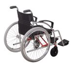 ویلچر فلزی بیمارستانی - Image 2