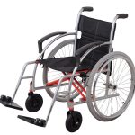 ویلچر فلزی بیمارستانی