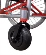 ویلچر فلزی بیمارستانی - Image 3