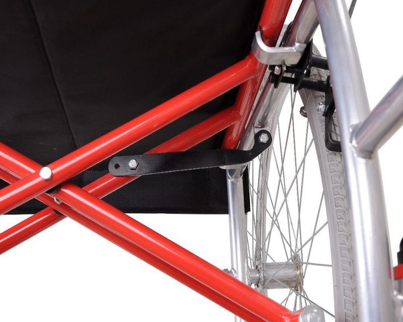 ویلچر فلزی بیمارستانی - Image 4