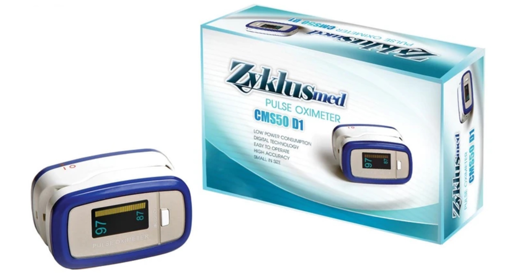 پالس اکسیمتر مدل CMS50D1 زیکلاسمد پالس اکسیمتر مدل CMS50D1 زیکلاسمد - Image 1