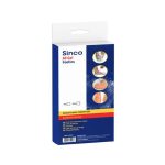 جوراب ضد ترک پا سینکو مدل سیلیکونی