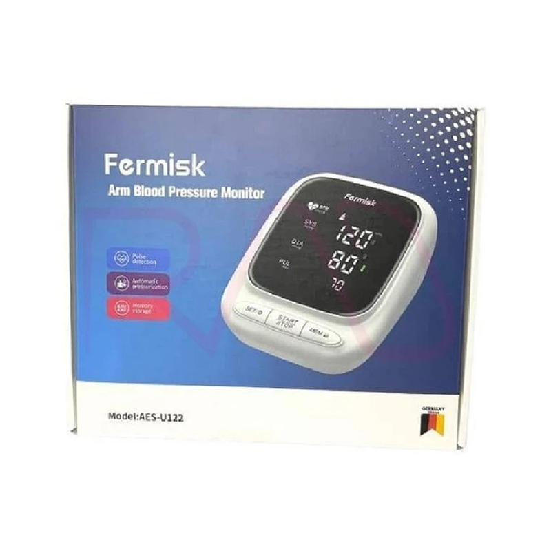 فشارسنج AES-U122 فرمیسک فشارسنج بازویی دیجیتالی Fermisk مدل AES-U122 - Image 1