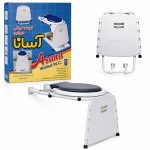 توالت فرنگی دیواری مدل آسانا بدون قیف